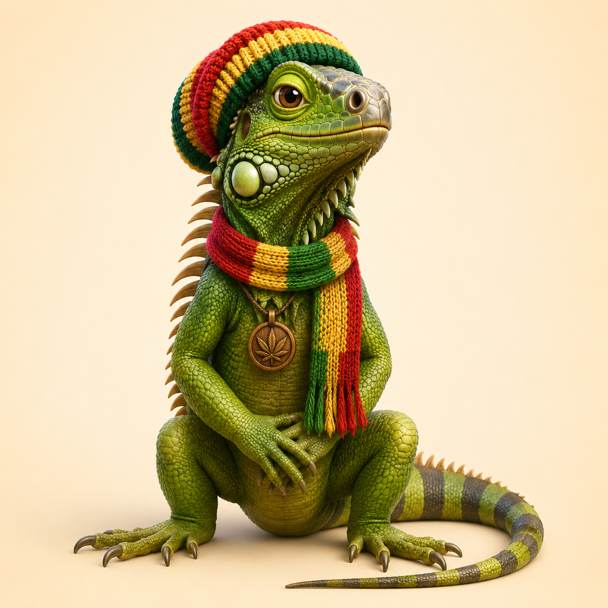 Winston the Jamacian Iguana